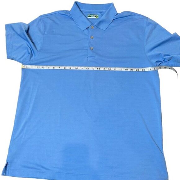 Pro Tour Men's Golf Polo Shirt Medium Blue Size XXL - Picture 2 of 9